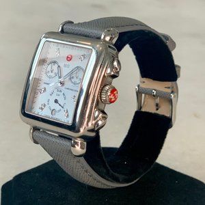 Women's Michele Diamond Face Watch